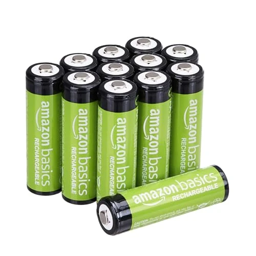 Offerta a tempo: Amazon Basics confezione da 12 batterie AA NiMH Performance ricaricabili, 2000 mAh, 1,2 V, ricaricabili fino a 1000 volte, precaricate - 15% da 18.04 € a 15.30 €