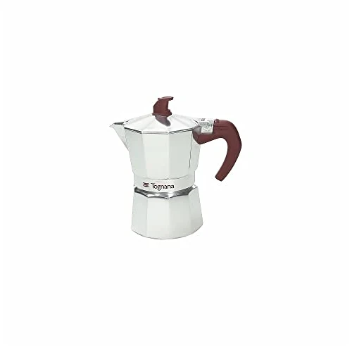 Tijdelijke aanbieding: Tognana Extra Style Koffiezetapparaat Moka 2 kopjes, aluminium grijs van 19.43 EUR naar 19.43 EUR (korting 0%)