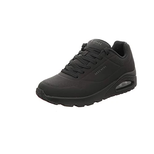 Skechers Uno Stand On Air Adidasy Mężczyźni, Czarny czarny Durabuck Trim Bbk, 45.5 EU