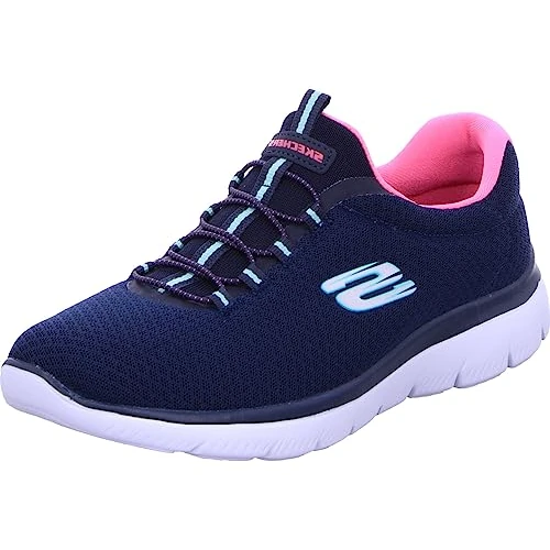 Skechers SUMMITS Sneaker Kobiety , Navy Hot Pink , 40 EU