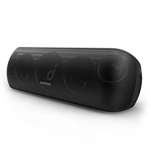 Limited-time offer: soundcore Motion+ Bluetooth Speaker - Portable, Hi-Res 30W Audio, Enhanced Bass and Treble, Wireless, Customizable EQ, 12H Playtime, IPX7 Waterproof, USB-C, Ideal for Home Office from 109.99 GBP to 99.99 GBP (save 9%)