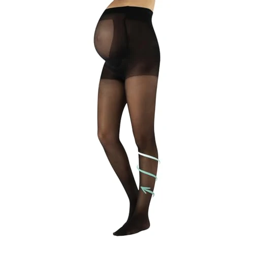 Oferta limitada: CALZITALY, Medias premama, Pantimedias de descanso para Futuras Mamas, Medias Maternidad 8 mm/Hg, 20 DEN, S, M, L, XL, MADE IN ITALY (M, Negro) de 13.95 € a 13.95 € (ahorro 0.00%)
