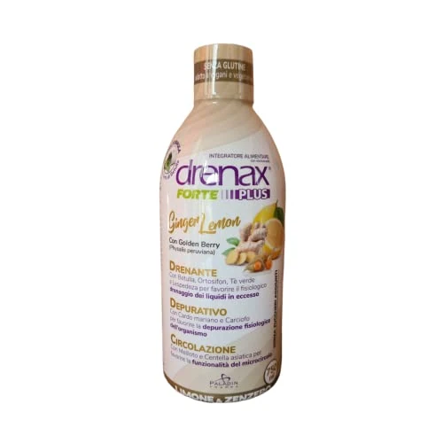 Offerta a tempo: Drenax Forte Ginger&Lemon Integratore Alimentare 750 ml, 1 - 53% da 24.90 € a 11.69 €