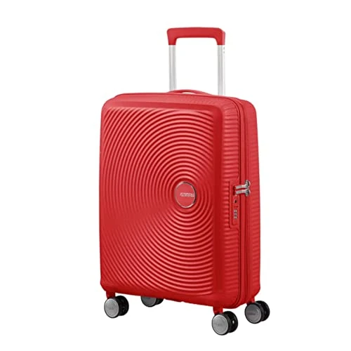 Zeitlich begrenztes Angebot: American Tourister Soundbox - Spinner S Erweiterbar Handgepäck, 55 cm, 35.5/41 L, Rot (Coral Red) von 159.95 € auf 74.98 € (53% Rabatt)