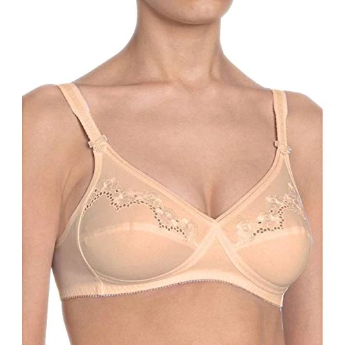Triumph Women's Elasti Cross + Cotton N, Bra, TEINT