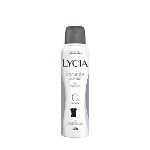 Offre limitee: LYCIA ANTIODORANTE INVISIBLE FAST DRY 150ML de 8.62 EUR a 8.62 EUR (economie 0%)