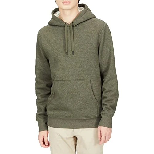 Tijdelijke aanbieding: Amazon Essentials heren Sherpa-gevoerde trui met capuchon van 29.99 EUR naar 29.99 EUR (korting 0%)
