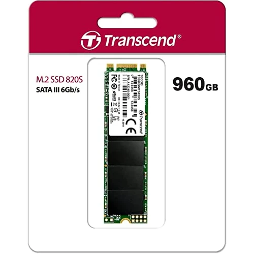Oferta ograniczona: Transcend MTS820S 960 GB M.2 2280 SATA SSD 3D TLC (TS960GMTS820S) z 91.99 EUR na 72.55 EUR (znizka 21%)