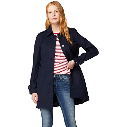 Offerta a tempo: Tommy Hilfiger Donna Giacca Heritage Single Breasted Trench Giacca da Mezza Stagione — 38% da 279,90 € a 172,80 €