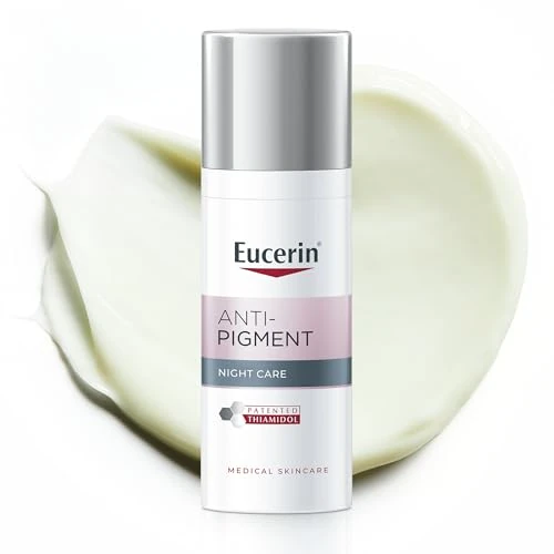 Limitiertes Angebot: Eucerin Anti-Pigment Nachtpflege 50 ml, reichhaltige Nachtcreme mit Thiamidol zur Reduzierung von Pigmentflecken, Gesichtspflege unterstützt die Hautregeneration über Nacht von 36.90 EUR auf 29.20 EUR (Spare 21%)