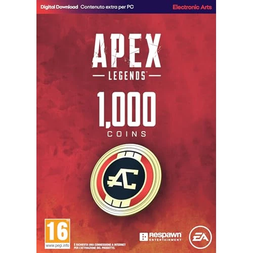 Offerta a tempo: APEX Legends 1000 COINS PCWin | Codice EA App - Origin per PC | Videogiochi | Italiano - 0.00% da 9.99 € a 9.99 €
