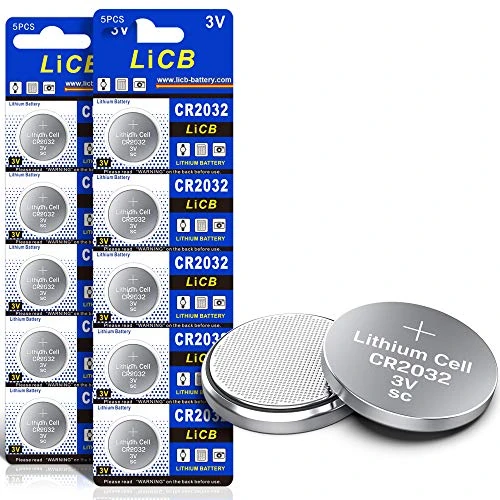 Tijdelijke aanbieding: LiCB 10 stuks CR2032 3V lithium knoopcellen CR 2032 batterijen van 6.99 € naar 6.99 € (0.00% korting)