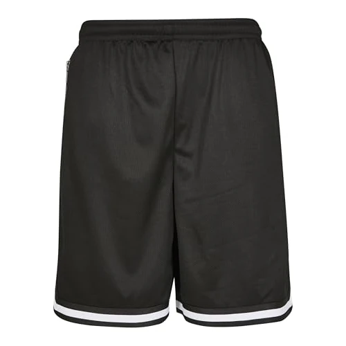 Offerta a tempo: Urban Classics Uomo Premium Stripes Mesh Shorts Pantaloncini Not Applicable, Nero (Black 00007), 60 (Taglia Produttore: X-Large) - 18% da 34.90 € a 28.49 €