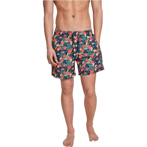 Offerta a tempo: Urban Classics Pantaloncini da Nuoto con Motivo Costume da Bagno — 20% da 24,90 € a 19,99 €