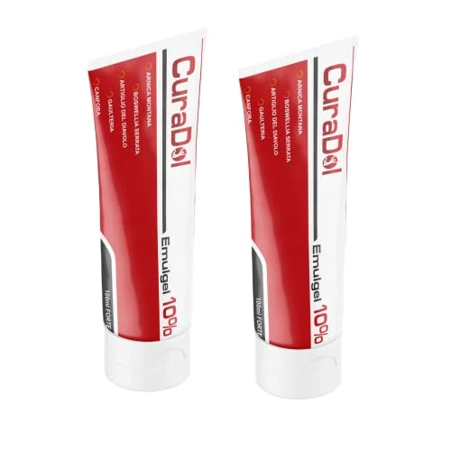 Cura Farma 26057 X 2 Curadol Emulgel Schmerzlinderungscreme 2-stücke, 100 ml
