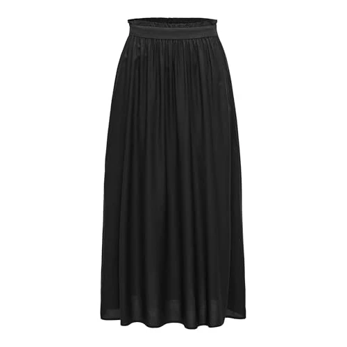 Oferta limitada: Only Nos Onlvenedig Paperbag Long Skirt Wvn Noos, Falda Mujer, Negro (Black Black), 40 (Talla del Fabricante: Medium) de 25.99 € a 22.99 € (ahorro 12%)