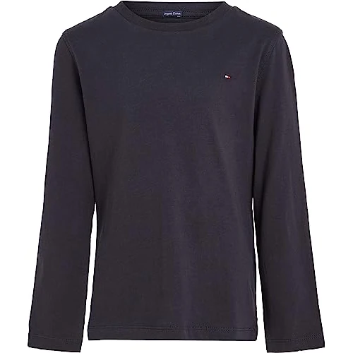 Beperkte aanbieding: Tommy Hilfiger Gebreide tops met lange mouwen voor jongens, Blauw (Sky Captain), 86 cm van 21.95 EUR naar 21.95 EUR (besparing 0%)