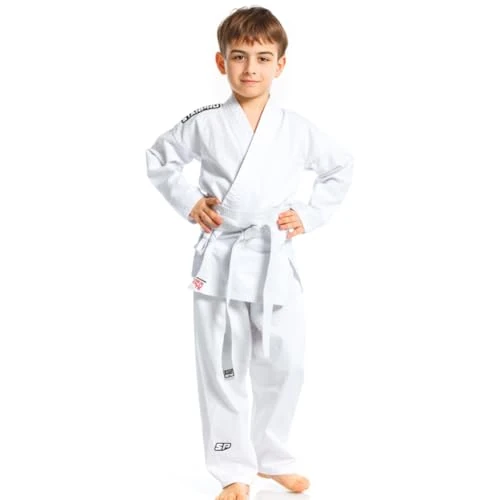 Zeitlich begrenztes Angebot: Starpro Judoanzug Kinder, Judo Gi mit Gürtel, Weiß, Anfänger Training von 36.99 € auf 36.99 € (0.00% Rabatt)