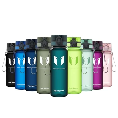 Offerta a tempo: Sparrow Borraccia Bambini 500ml Senza BPA Tritan Bottiglia Sportiva 1-Click - 0.00% da 16.76 € a 16.76 €