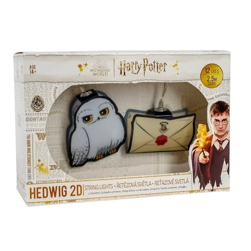 Oferta limitada: Groovy HARRY POTTER Luces de Cadena 2D de aceptación, Multicolor de 18.58 € a 14.56 € (ahorro 22%)