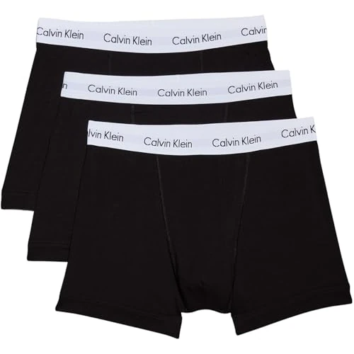 Zeitlich begrenztes Angebot: Calvin Klein Herren 3er Pack Boxershorts Trunks Unterwäsche, Schwarz (Black), XS von 44.90 € auf 25.00 € (44% Rabatt)