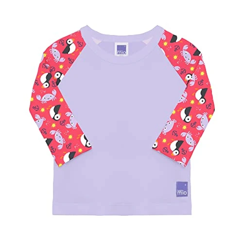 Zeitlich begrenztes Angebot: Bambino Mio, schützendes Schwimmshirt für Babys und Kleinkinder, Langarmshirt mit Sonnenschutz, LSF 40+, Schön, L (1-2 Jahre) von 14.99 € auf 14.99 € (0.00% Rabatt)