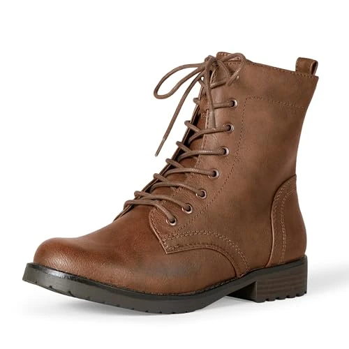 Limited offer: Amazon Essentials Women's Lace-Up Combat Boots from 26.28 EUR to 26.28 EUR (save 0%)