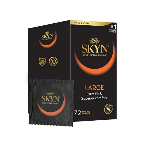 SKYN Large, Preservativos Sin Látex De Talla Grande (72Uds)