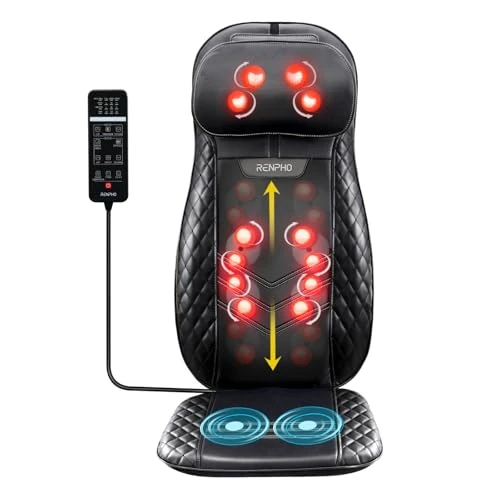 Offerta a tempo: RENPHO Massaggiatore Schiena,Sedile Massaggiante Shiatsu,Usa a Ufficio,Casa - 0.00% da 199.99 € a 199.99 €