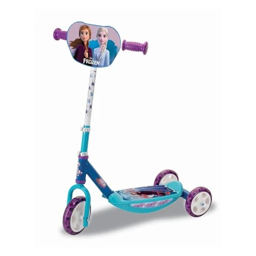 Smoby - Monopattino 3 Ruote Disney Frozen 2, 7600750181, 3 Anni, con Struttura in Metallo