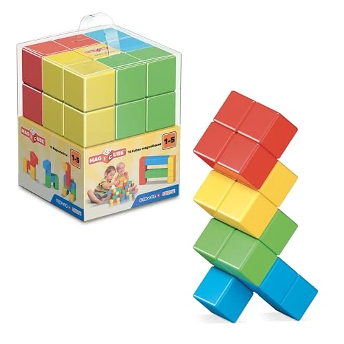 Limited offer: Geomag Magicube 153 - Full Color, Magnetic Constructions, 16 Cubes from 88.00 EUR to 88.00 EUR (save 0%)