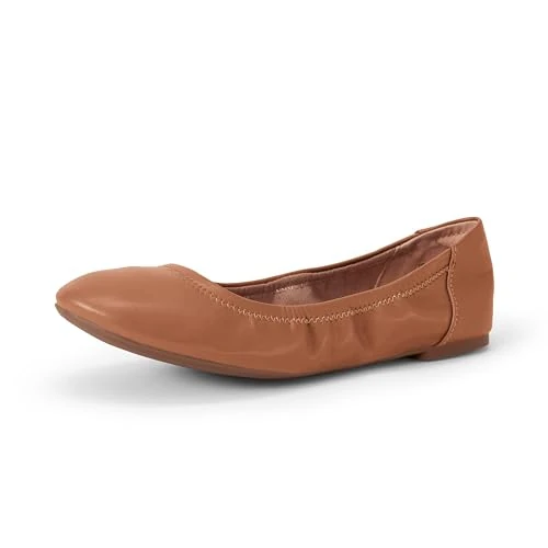 Limited-time offer: Amazon Essentials Women's Belice Ballet Flat, Camel, 5 UK from 15.60 £ to 13.26 £ (save 15%)
