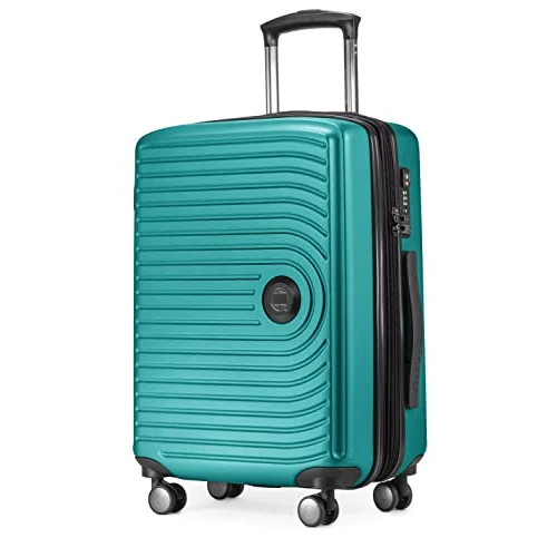 Limited offer: Hauptstadtkoffer - MITTE - Hand Luggage, Cabin Trolley with Extension, TSA, 4 Double Wheels, 55 cm, 55 liters, Türkis from 179.00 EUR to 179.00 EUR (save 0%)