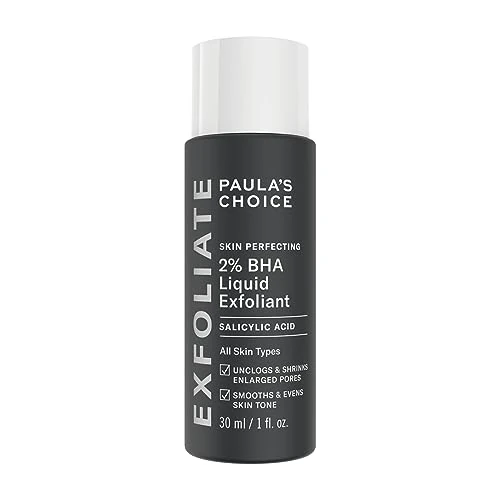 Paula's Choice SKIN PERFECTING 2% BHA Exfoliante Liquido - Peeling Facial con Ácido Salicílico - Reduce Granos, Puntos Negros & Espinillas - Piel Mixta y Piel Grasa - 30 ml