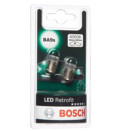 Limited-time offer: Bosch -T4W (- 233) LED Retrofit Car Light Bulbs - 12 V 1 W BA9s - 2 Bulbs from 13.41 GBP to 13.41 GBP (save 0%)