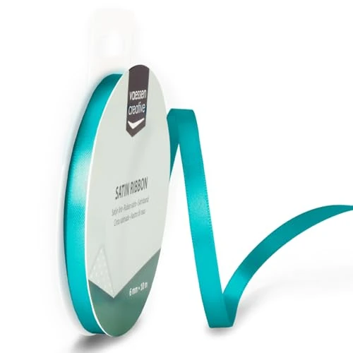 Offerta a tempo: Vaessen Creative Nastro Satin, 6 mm x 10 m, Elegante Lucentezza per la Creazione di Biglietti, Scrapbooking, Confezioni Regalo e Altri Progetti Creativi - 0.00% da 2.45 € a 2.45 €