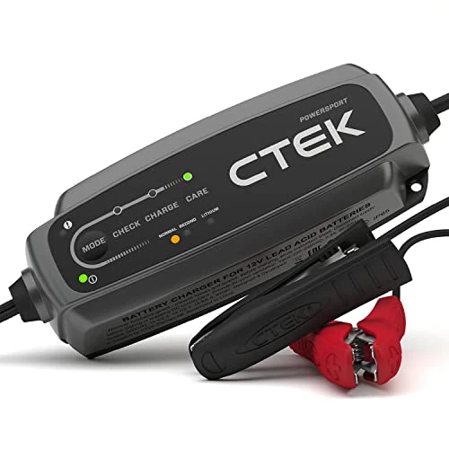 Oferta limitada: CTEK Cargador de batería de Coche para Coche Camiones Moto Batería Desde 5Ah | Potección contra Cortocircuito 40-310 de 74.44 € a 74.44 € (ahorro 0.00%)