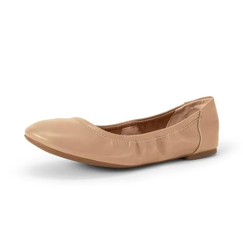 Offerta a tempo: Amazon Essentials Ballerine Belice Donna, Beige, 38 EU Larga - 25% da 22.80 € a 17.00 €