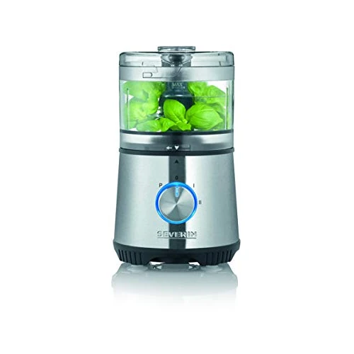 SEVERIN Multi-function chopper, with emulsifying disc, 400 W, KM 3865, Silver/Black