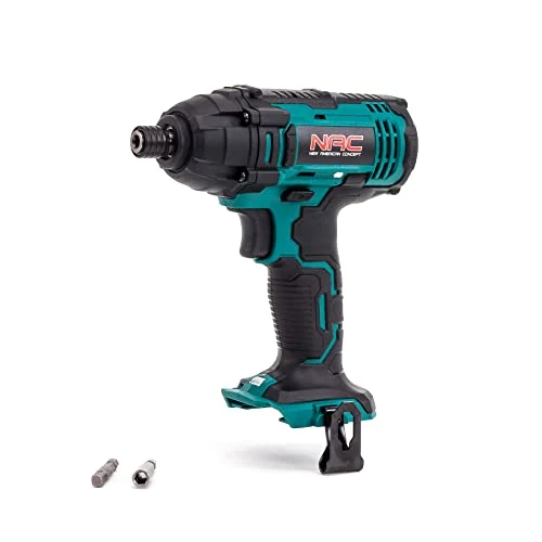 Offerta a tempo: NAC ID-LI-20V Avvitatore a Impulsi 20 V 250 Nm, 1/4, Solo Corpo - 8% da 44.90 € a 41.31 €
