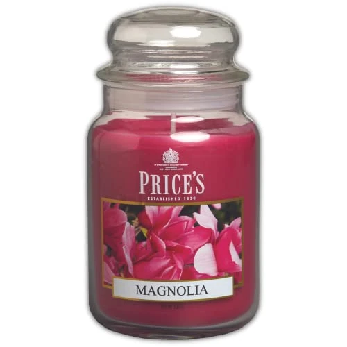 Offerta a tempo: Price's Candles - Candela in Giara Grande Magnolia - Durata Fino a 150 ore di Combustione — 23% da 21,98 € a 16,90 €
