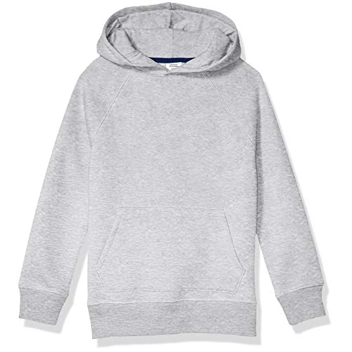 Offerta a tempo: Amazon Essentials Felpe con Cappuccio in Pile Bambini e Ragazzi, Grigio Chiaro Puntinato, 10 Anni - 0.00% da 12.63 € a 12.63 €