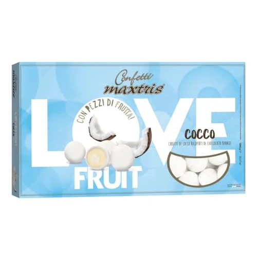 Offerta a tempo: Confetti Maxtris Love Fruit Cocco 1 Kg - 15% da 26.00 € a 22.11 €