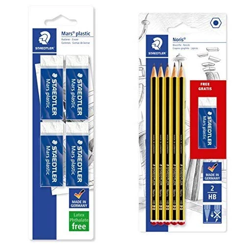 Offerta a tempo: Staedtler Matite Noris, Confezione Da 5 Matite Alta Qualita Di Gradazione Hb & Confezione — 24% da 15,17 € a 11,59 €