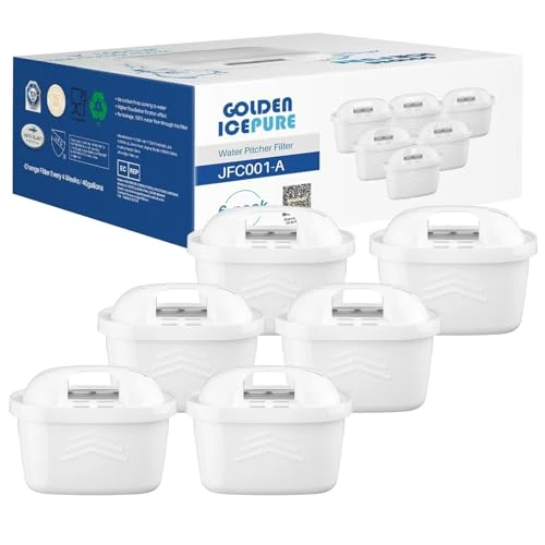 Oferta limitada: GOLDEN ICEPURE Filtro de agua de Compatible Con Brita Maxtra+, Maxtra Plus, Mavea, Anna Duomax, 6 piezas de 19.89 € a 19.89 € (ahorro 0.00%)
