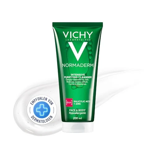 Offre limitee: Vichy, Normaderm Phytosolution, Gel Purifiant Intense, Nettoie et Purifie les Peaux Grasses à Tendance Acnéique, Élimine Imperfections et Excès de Sébum, Base Nettoyante d'Origine Végétale, 200 ml de 10.34 EUR a 8.59 EUR (economie 17%)