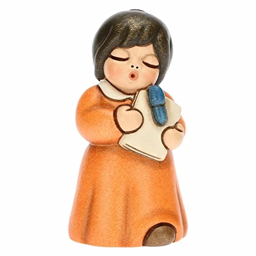 Offerta a tempo: THUN, Bomboniera Bimba Maestra con Quaderno in Ceramica Decorata a Mano, Simbolo di Passione e Dedizione, Linea Bomboniere, 3.8x3.4x7 cm h - 42% da 18.90 € a 10.99 €