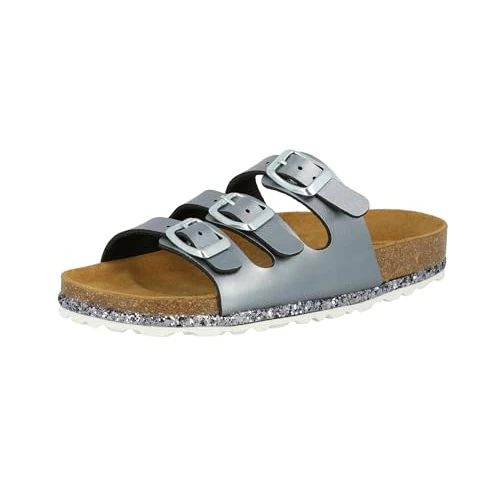 Offre limitée : Lico Bioline Sensation, Mules Femme, Gris (Anthrazit Anthrazit), 40 EU de 29.95 € à 29.95 € (0.00% de remise)