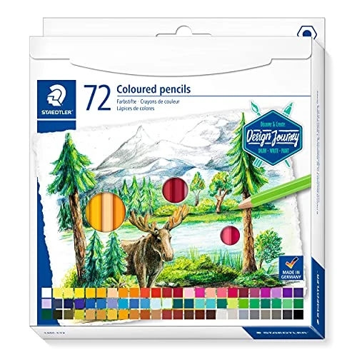 Limited-time offer: STAEDTLER Design Journey 146C C72 box of 72 assorted coloured pencils from 33.09 GBP to 33.09 GBP (save 0%)