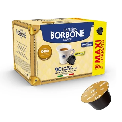 Offre limitée : Caffè Borbone Mélange Or - 90 capsules - Compatibles avec les Machines à café de la marque Nescafè®* Dolce Gusto®* de 22.39 EUR à 15.90 EUR (remise 28%)